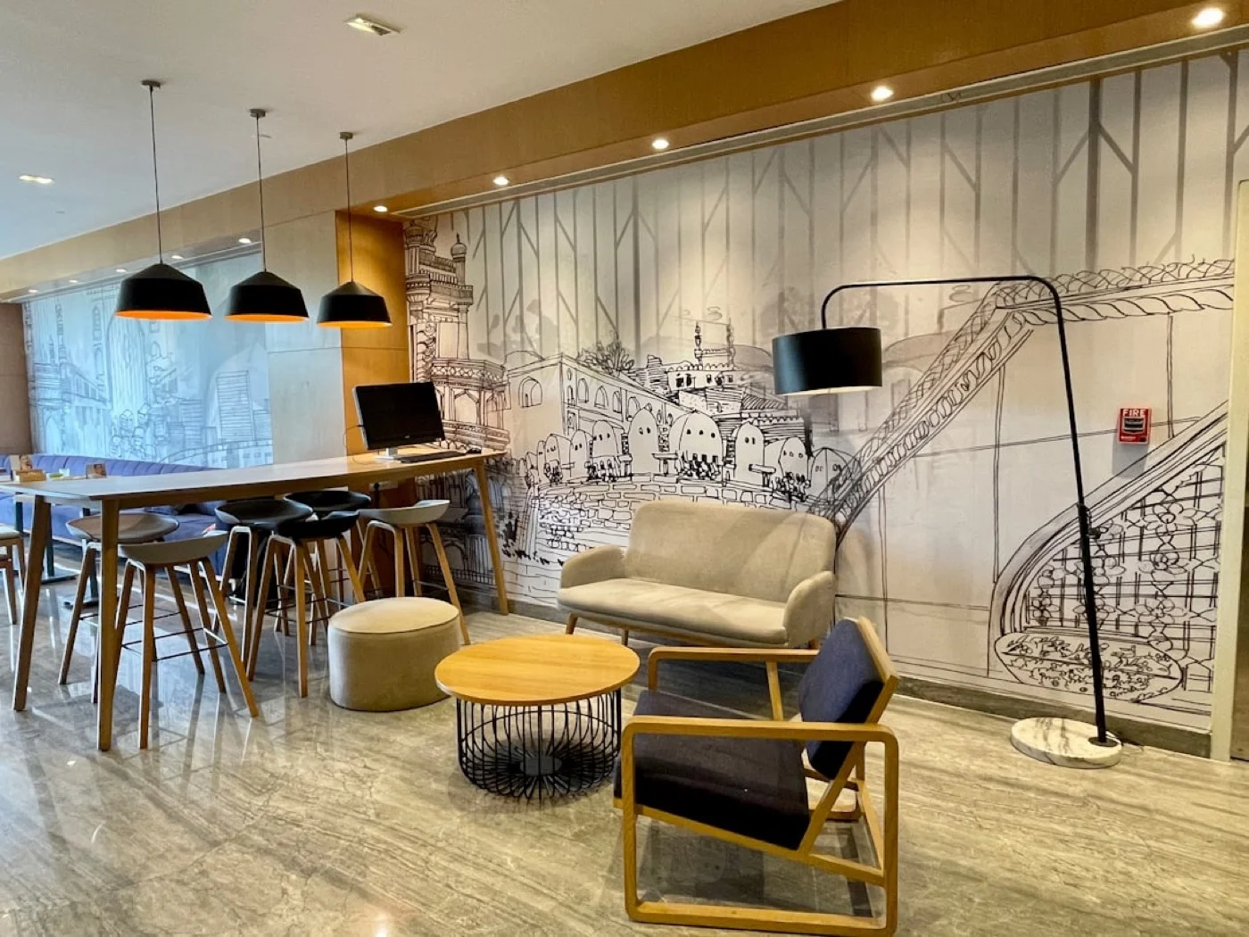 Conference room setting